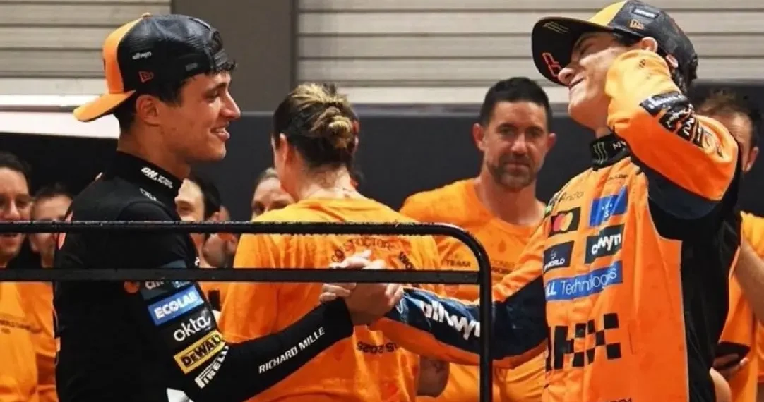 Lando Norris Declares Controversial Clash with Oscar Piastri Just “Good Racing” at Singapore GP!