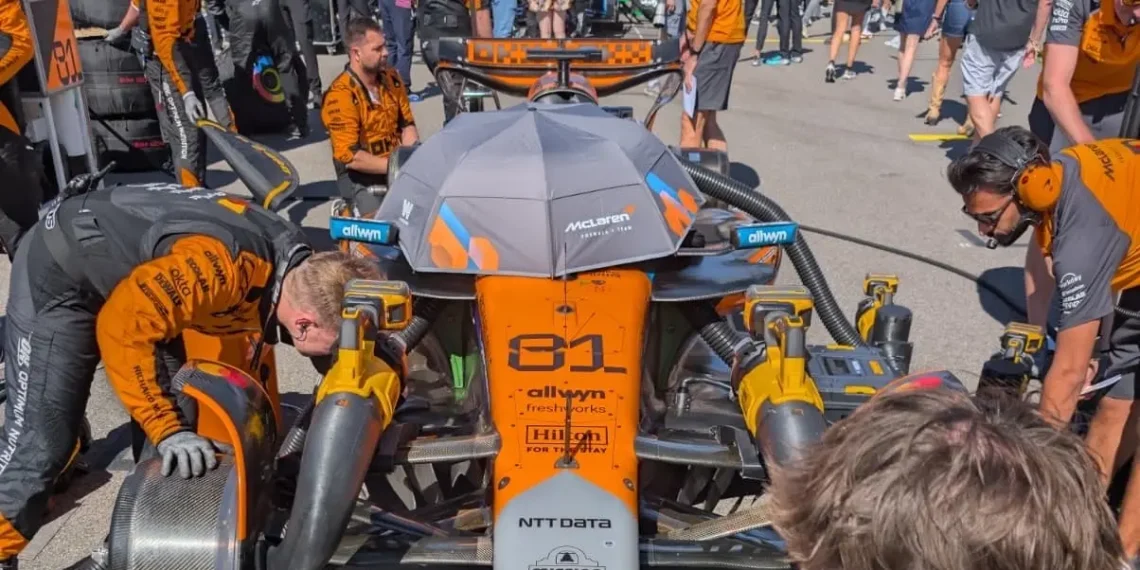 McLaren’s Hot Weather Strategy: Can They Overcome Verstappen in F1 US GP Sprint?