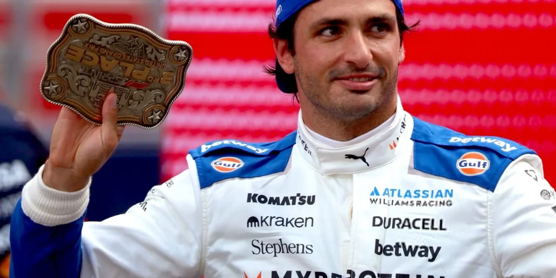 Carlos Sainz Triumphs in Thrilling Sprint, Secures Podium at US Grand Prix!