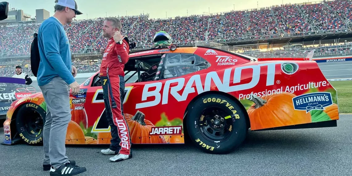Justin Allgaier’s Shocking Confrontation with Sam Mayer After Martinsville Race Chaos Revealed!