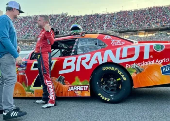 Justin Allgaier’s Shocking Confrontation with Sam Mayer After Martinsville Race Chaos Revealed!