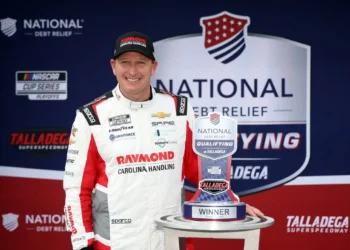 Michael McDowell and Chevy Dominates Talladega Qualifying as Ford’s Playoff Hopes Crumble in Shocking Upset!