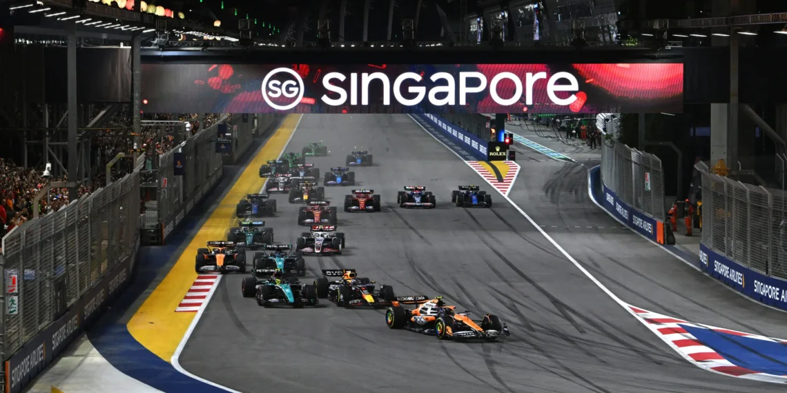 Singapore GP Showdown: McLaren’s Quest for Redemption Amidst Thrilling Race Conditions!