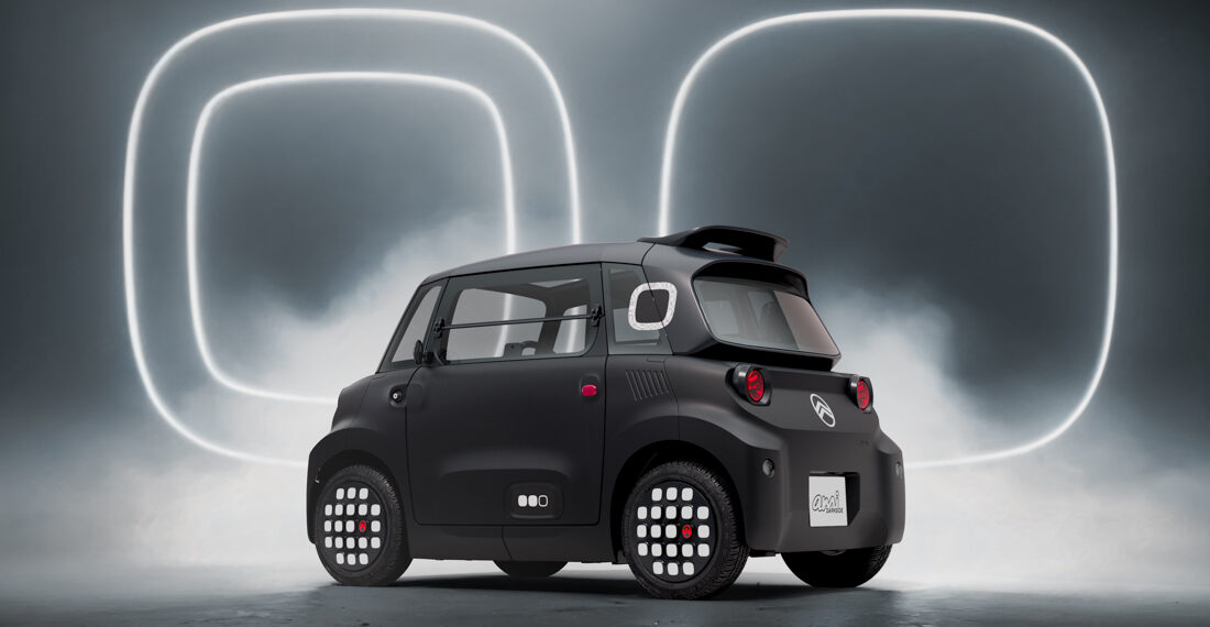 Citroën Ami Dark Side desde €8890: nova série especial disponível a partir da noite de Halloween