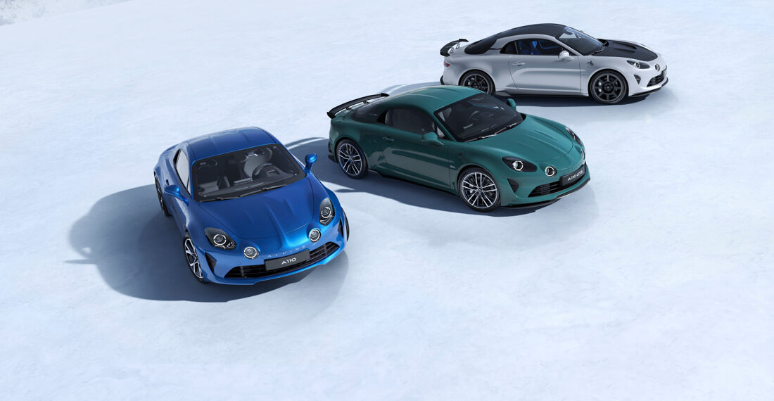 Alpine A110: vida prolongada com mais 1750 exemplares
