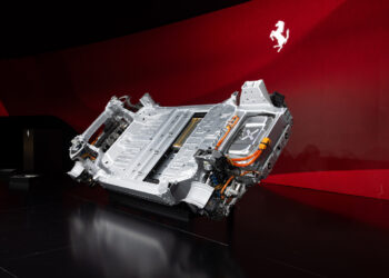 Principais componentes revelados: Ferrari Elettrica na Primavera, com mais de 1000 cv e de 530 km de autonomia