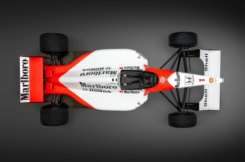 Histórico McLaren MP4/6 de Ayrton Senna vai a leilão