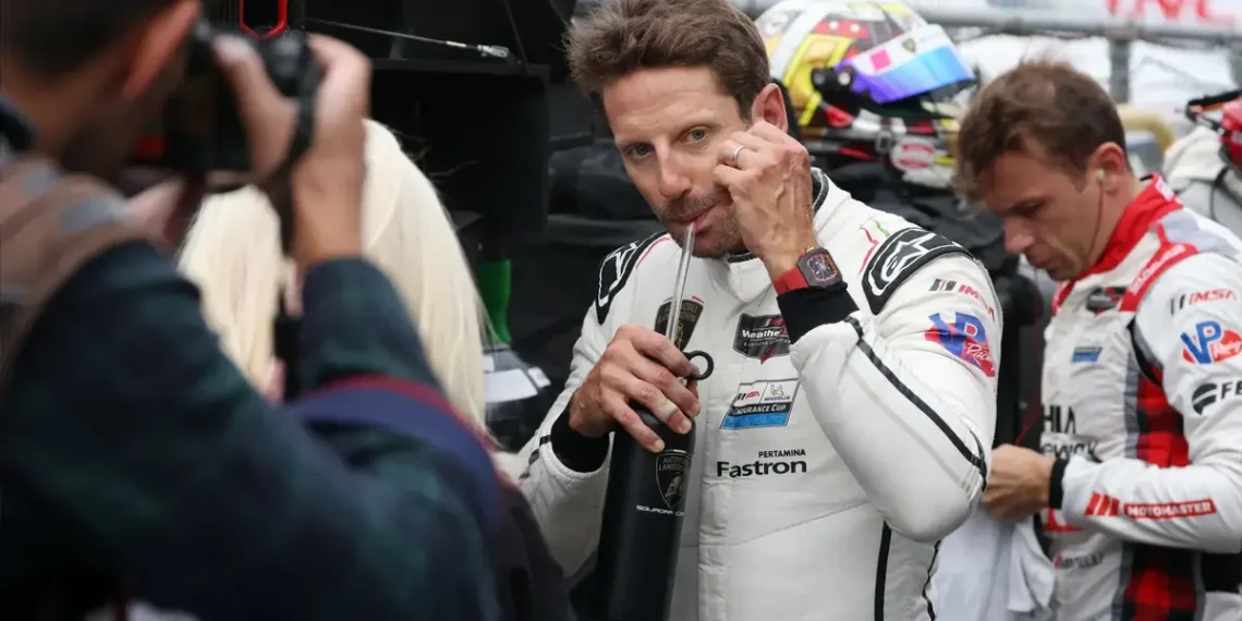 Romain Grosjean Shocks Racing World: Splits from Lamborghini as IMSA Journey Ends!