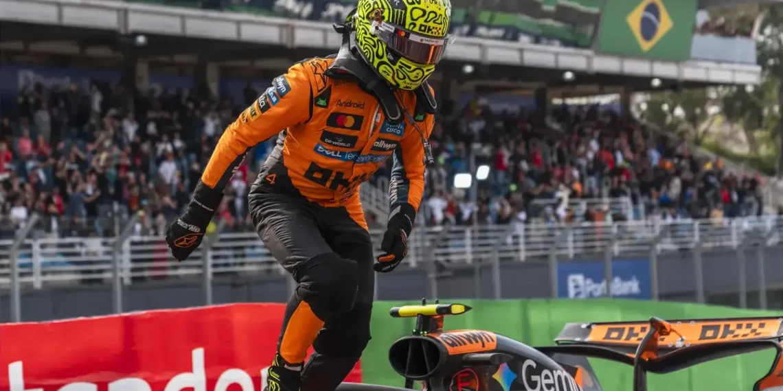 Lando Norris Secures Thrilling Pole Position at São Paulo F1 Sprint Amidst Weather Chaos!