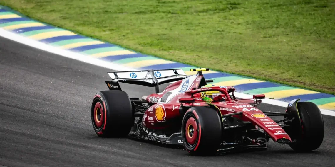 Hamilton’s Devastating Crash: Ferrari Reveals Shocking Damage in Brazil GP Catastrophe!
