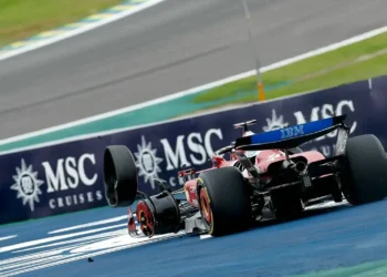 Ferrari Faces Heartbreaking Double DNF in São Paulo Grand Prix: Leclerc’s Shocking Crash Costs Points!