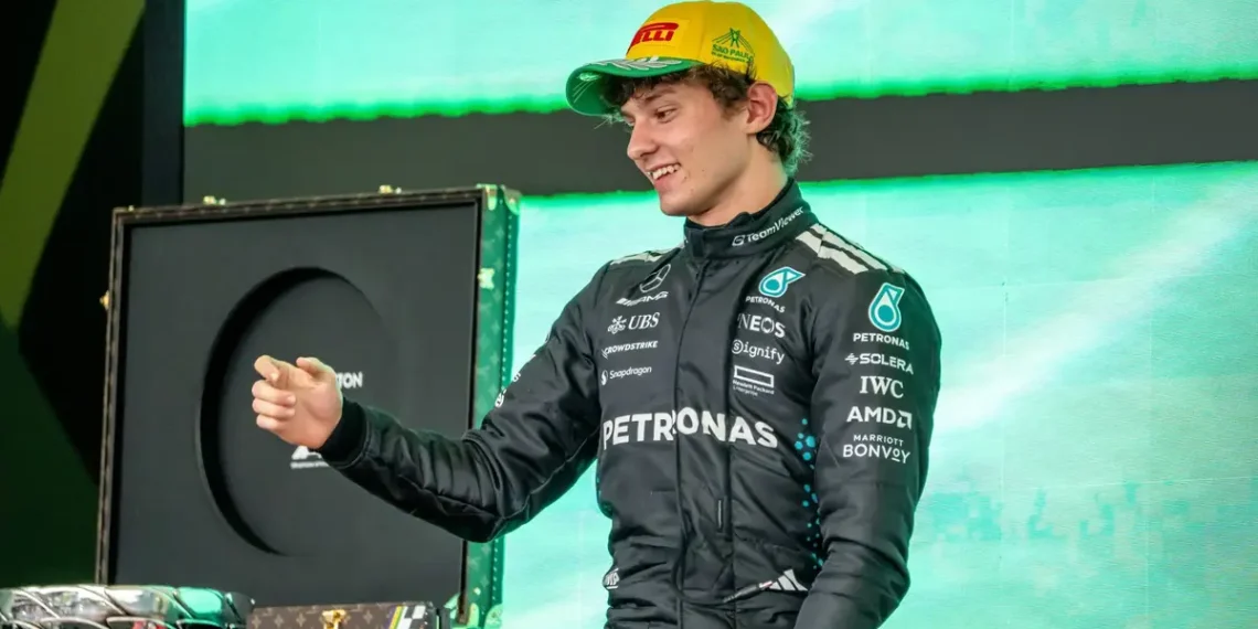 Kimi Antonelli Triumphs Against Max Verstappen’s Fiery Charge in Thrilling Brazil GP Showdown!