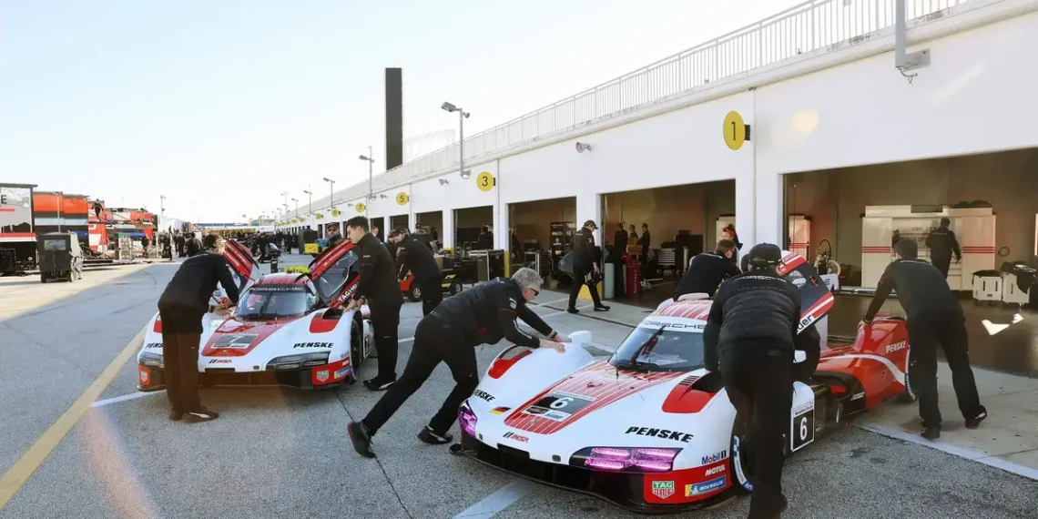 Newgarden and McLaughlin Ignite Daytona with Thrilling Porsche 963 Test Ahead of 2026 Debut