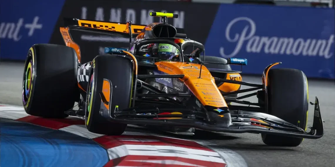 Lando Norris Shatters Records in Thrilling FP2 at 2025 Las Vegas Grand Prix!