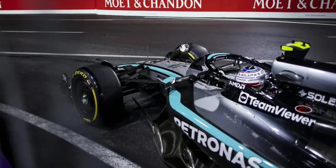 George Russell Sounds Alarm: Mercedes Faces Fierce Battle at Las Vegas F1 Grand Prix!