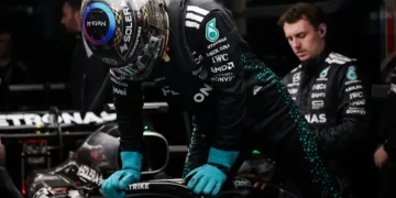 George Russell Declares Red Bull as Mercedes’ Fiercest Rival in Thrilling F1 Las Vegas Showdown!