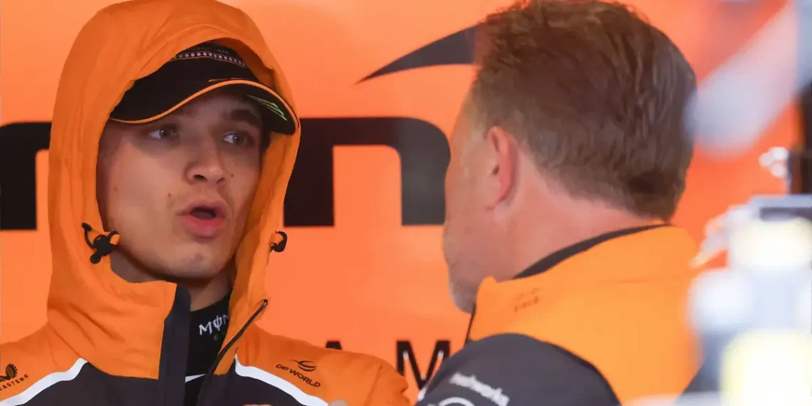 Lando Norris Sparks McLaren Hopes with Electrifying Performance at Las Vegas Grand Prix!