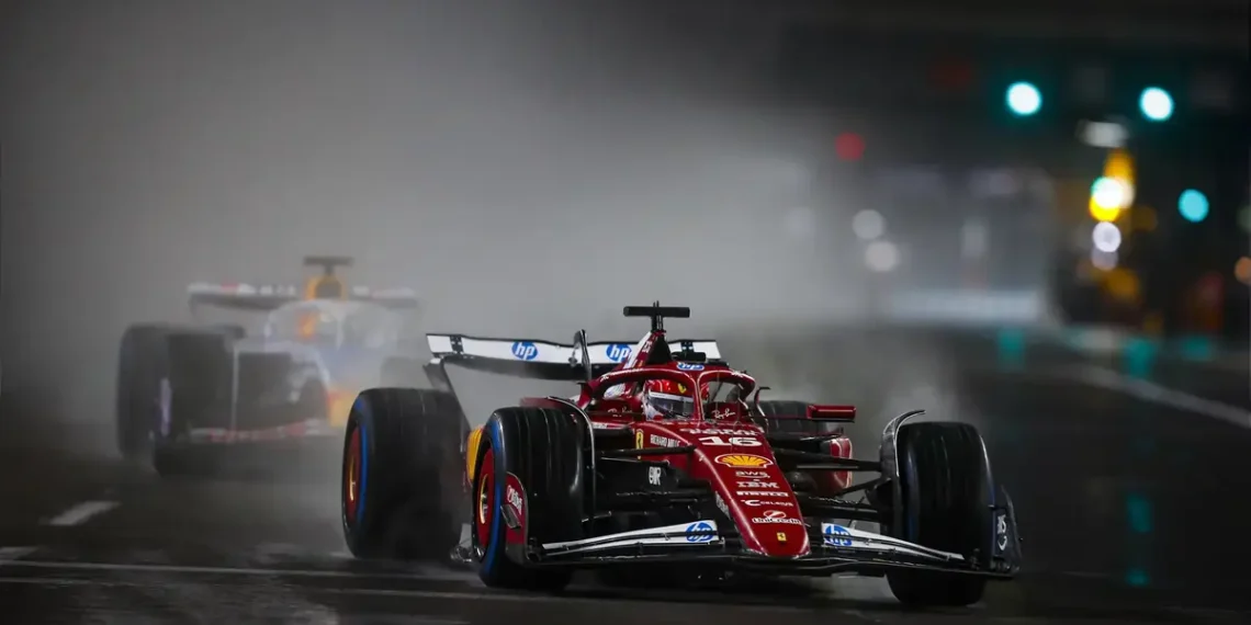 Charles Leclerc’s Frustration Boils Over: Ferrari’s Wet Weather Woes Continue After Las Vegas Qualifying