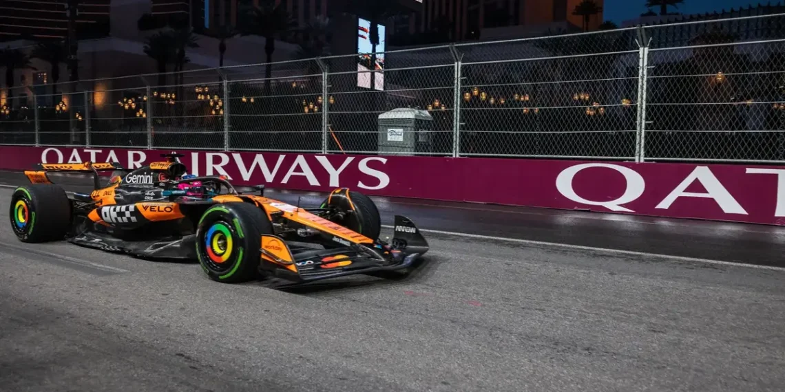 McLaren’s Oscar Piastri Unleashes ‘Decent’ Pace Amidst Las Vegas GP Drama as Norris Eyes Pole