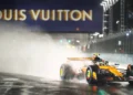 Lando Norris Triumphs in Rain-Drenched Las Vegas, While Lewis Hamilton Faces Historic Low