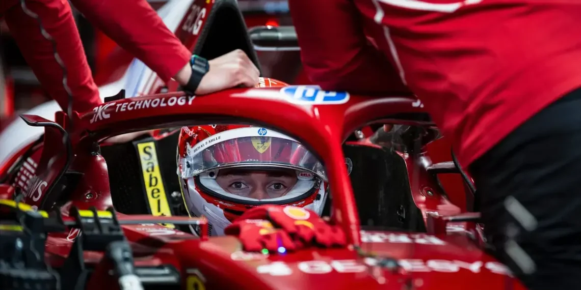 Ferrari’s High-Stakes Gamble: Leclerc Faces Daunting Challenge from 9th in Las Vegas Grand Prix!