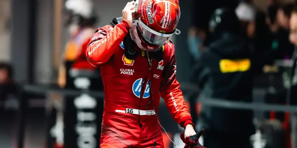 Charles Leclerc’s Explosive Ferrari Rant: « F****** Embarrassing! » After Las Vegas Grand Prix Disappointment