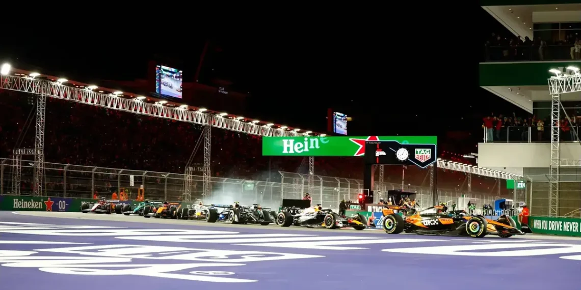 Lando Norris’ Costly Mistake at Las Vegas GP: How Aggression Cost Him Victory and Title Hope