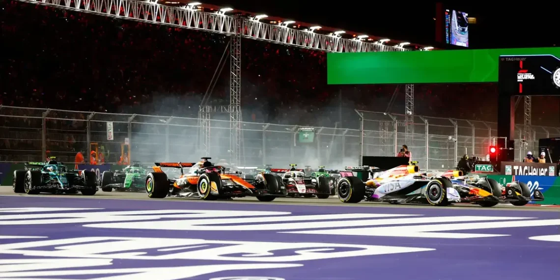 Liam Lawson’s Shocking Near-Miss with Marshal at Las Vegas GP Sparks Safety Concerns!