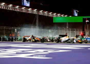 Liam Lawson’s Shocking Near-Miss with Marshal at Las Vegas GP Sparks Safety Concerns!