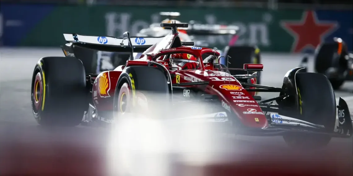 Leclerc’s Heartbreaking Miss in Las Vegas: Did Ferrari’s Strategy Fail Him Again?