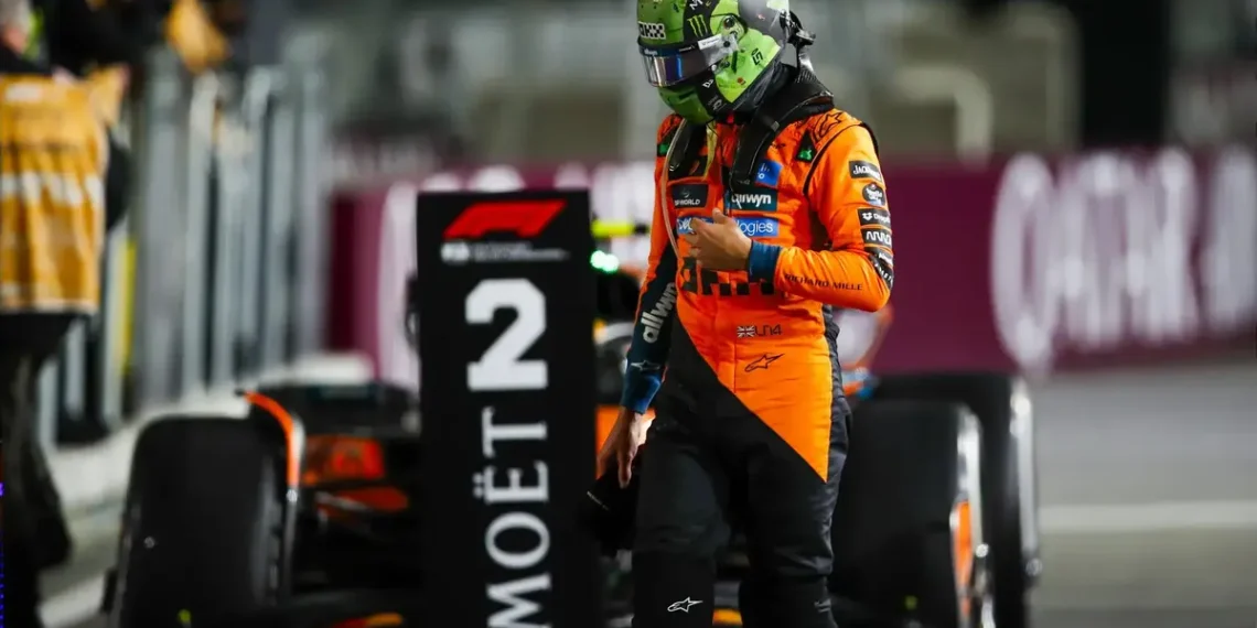 Lando Norris Crashes Dreams in Las Vegas: Admits Costly Mistake Against Max Verstappen’s Victory