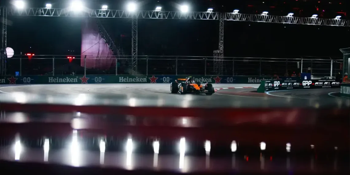 Lando Norris faces shocking setback in Las Vegas: embarrassing start hands victory to Verstappen