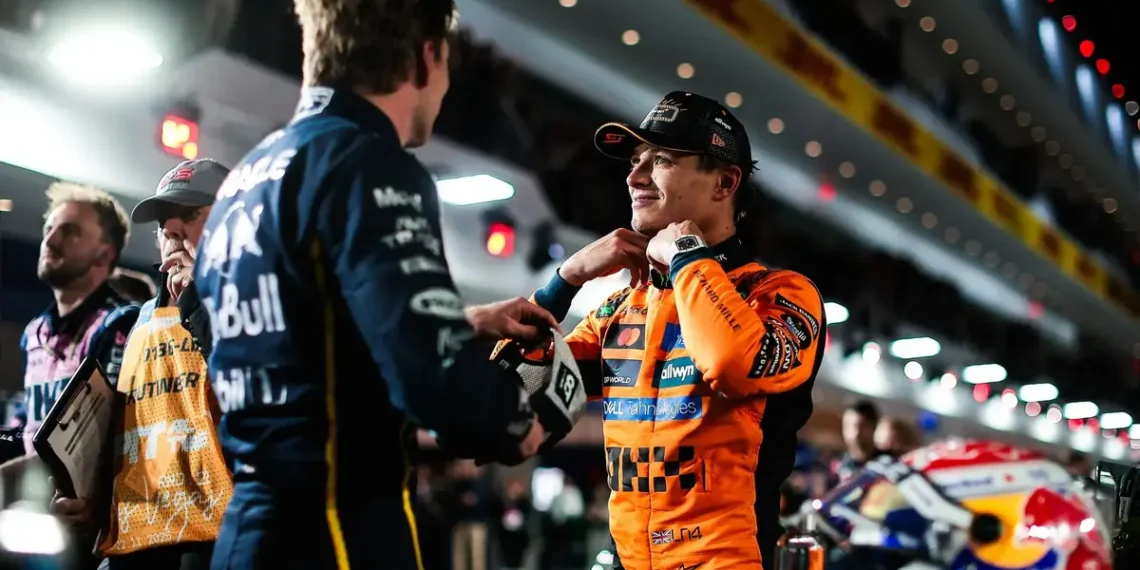 Lando Norris Accuses Max Verstappen of ‘Rule-Bending’ Tactics Amid F1 Disqualification Drama