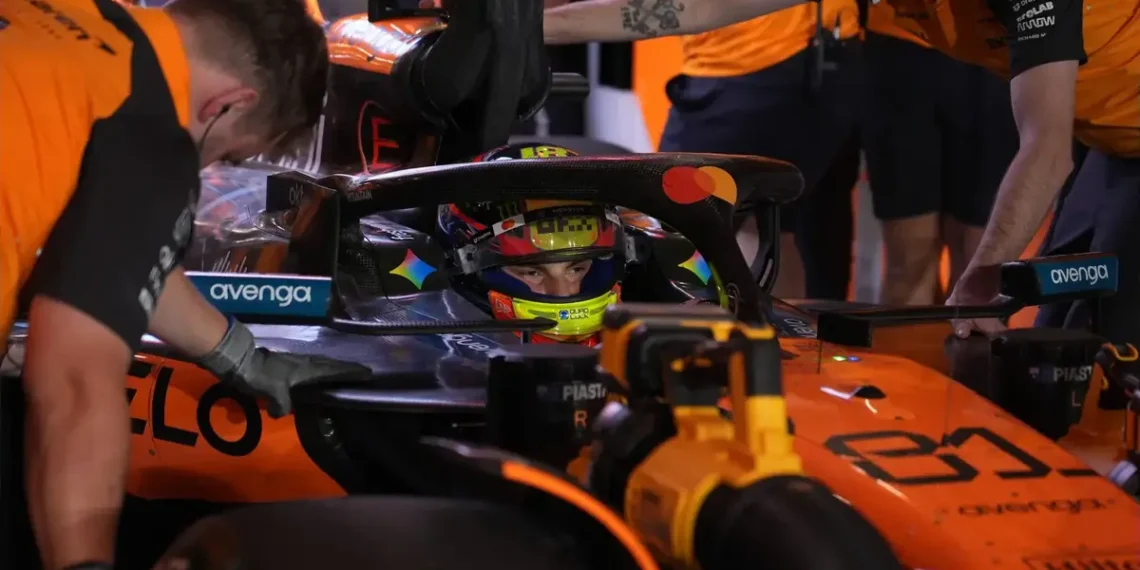 Oscar Piastri claims stunning pole position at F1 Qatar GP Sprint as Max Verstappen falters