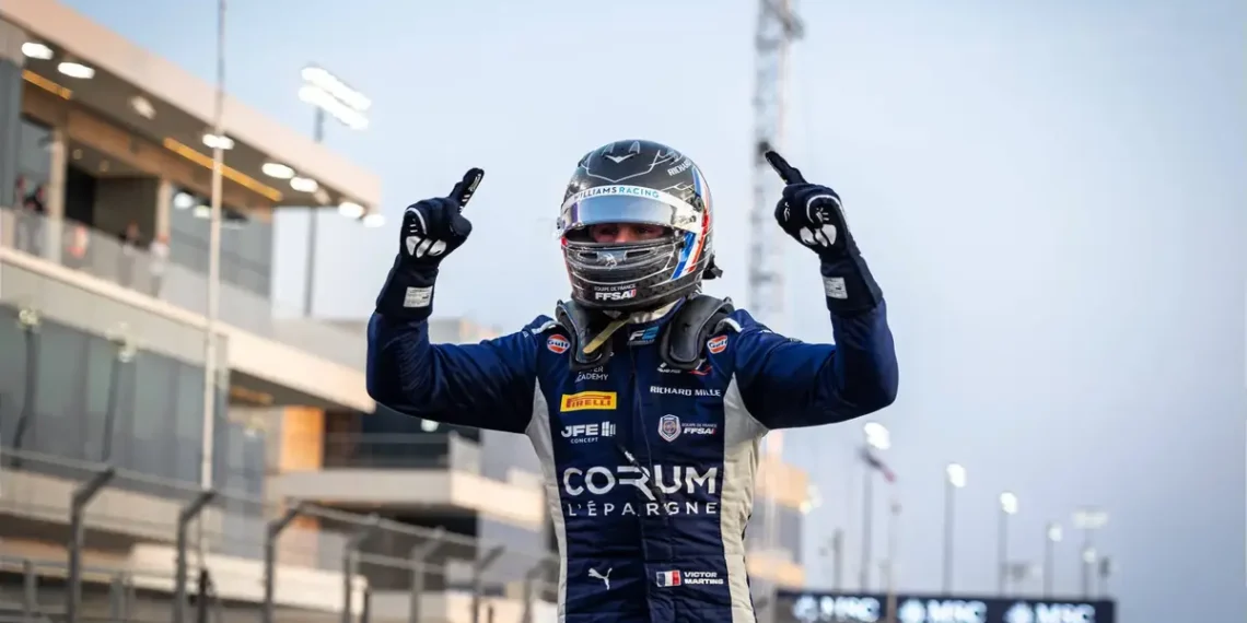 Victor Martins triumphs at Lusail: Leonardo Fornaroli seals F2 championship glory!