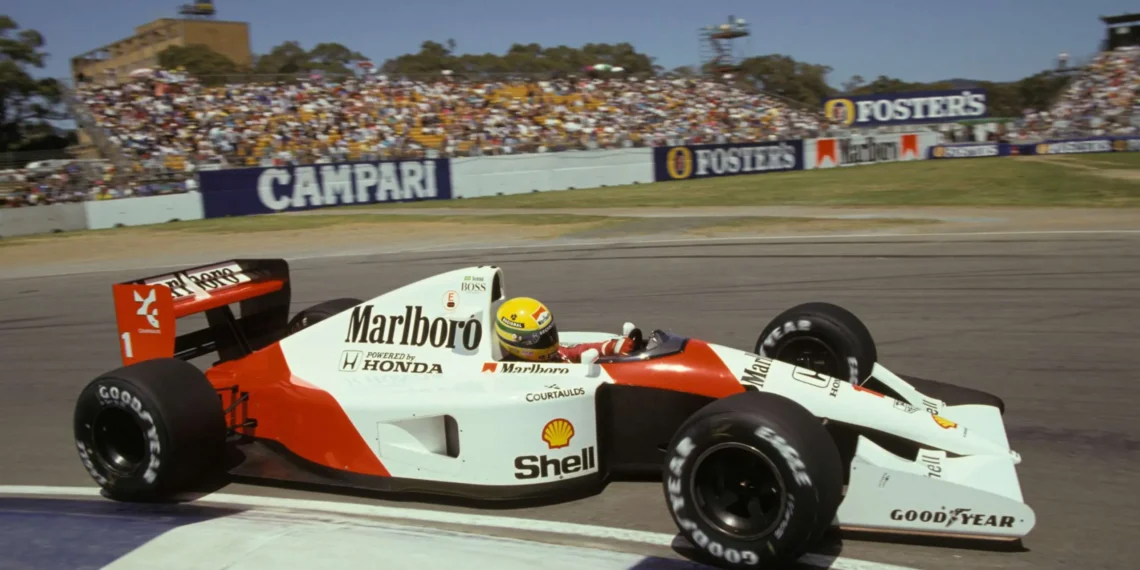 Ayrton Senna’s Legendary McLaren MP4-6 Hits Auction Block with Jaw-Dropping $15 Million Price Tag!