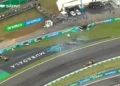 Piastri’s Heart-Stopping Crash Shatters F1 Dreams in Brazil Sprint Race Chaos