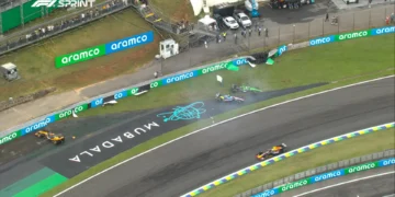 Piastri’s Heart-Stopping Crash Shatters F1 Dreams in Brazil Sprint Race Chaos