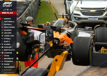 Chaos Erupts at F1 Brazil GP Sprint: Oscar Piastri’s Devastating Crash Halts Race Action!