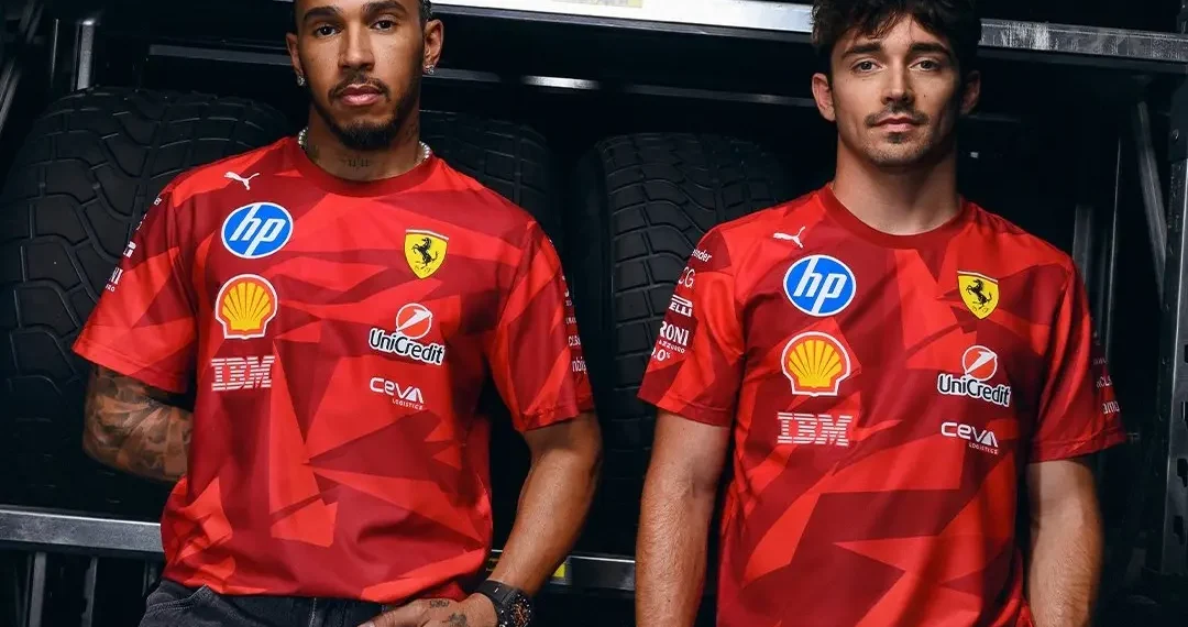 Ferrari Unleashes Stunning Las Vegas GP Merch: £540 Sneakers and Star-Studded Collection!