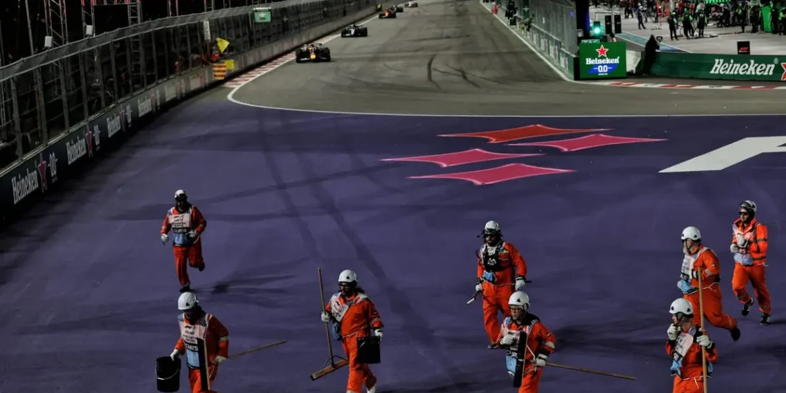 Chaos Erupts at Las Vegas GP: Former F1 Director Slams Marshals for Dangerous Track Blunder!