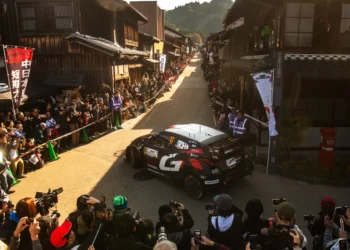 Ogier Clings to Thrilling 6.5s Lead as Evans Ignites WRC Rally Japan Showdown!