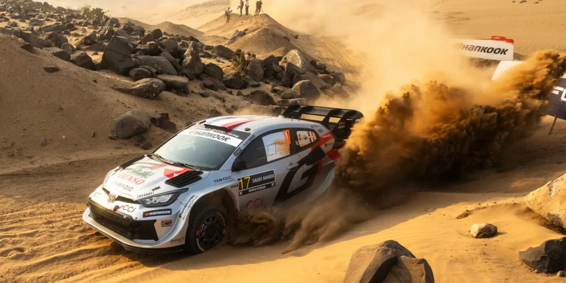 Sébastien Ogier One Stage From Immortality After Saudi Chaos Propels Him Toward Ninth WRC Crown
