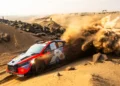 Adrien Fourmaux Survives Puncture Pandemonium to Snatch Saudi Rally Lead by 2.4s in Wild Desert Thriller