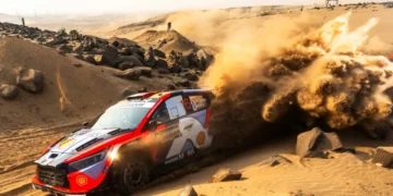 Adrien Fourmaux Survives Puncture Pandemonium to Snatch Saudi Rally Lead by 2.4s in Wild Desert Thriller