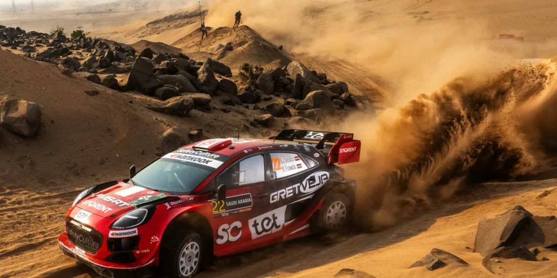 Sesks Seizes Saudi Showdown as Fourmaux’s Wrong Turn Ignites Chaos in the Desert