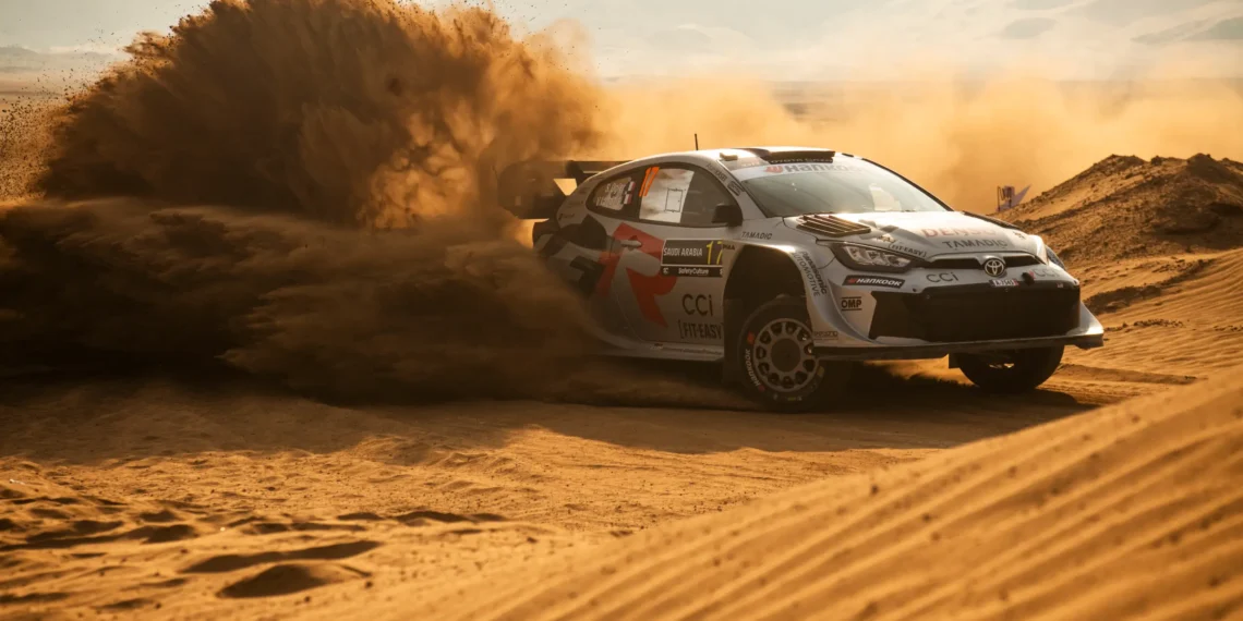 Sebastien Ogier fights for WRC glory as Martins Sesks seizes thrilling rally lead in Saudi Arabia