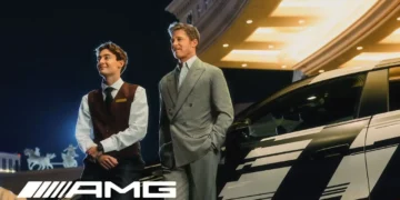 VIDEO – George Russell dazzles in viral video with Brad Pitt: the thrilling Mercedes-AMG prototype revealed!