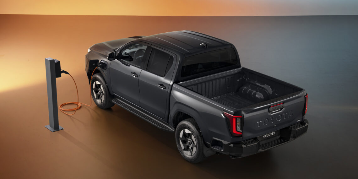 Nova Toyota Hilux também em versão 100% elétrica