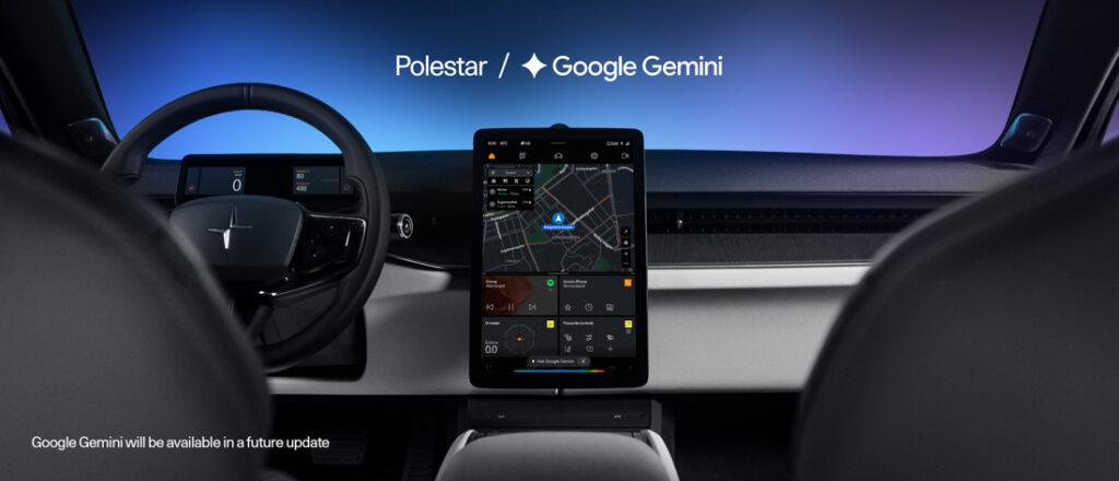 Polestar introduz Google Gemini em toda a gama